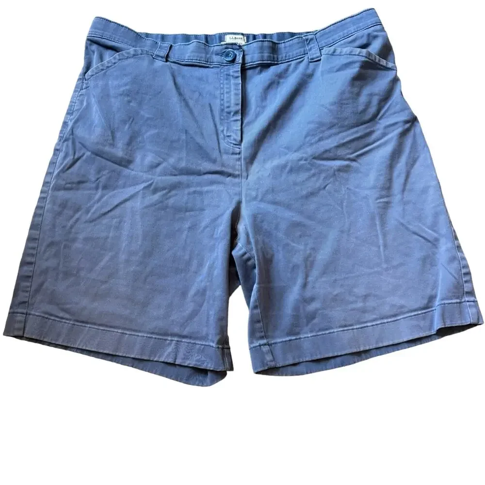 LL Bean Classic shorts, size 20 Women; comfort waistband; vintage early 2000's